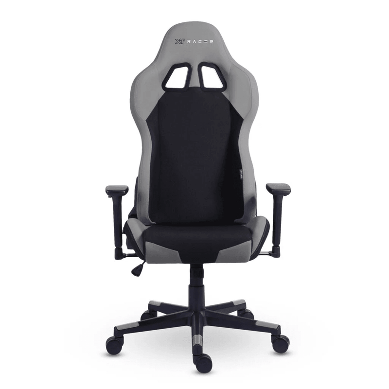 CADEIRA GAMER E ESCRITÓRIO XT RACER DEFENDER CINZA (ATENDE NORMA NR17)
