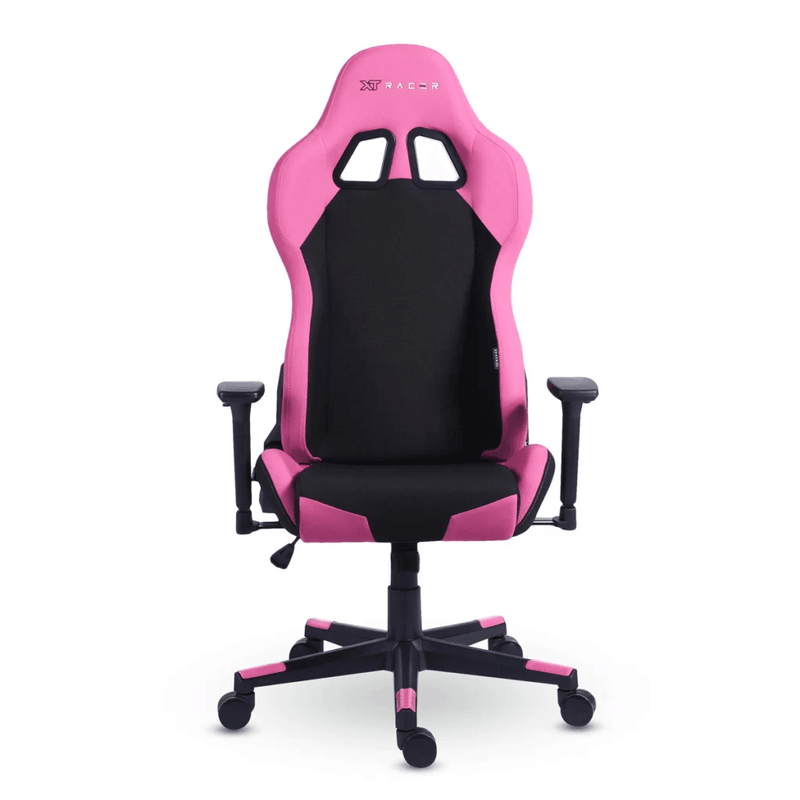 CADEIRA GAMER E ESCRITÓRIO XT RACER DEFENDER ROSA (ATENDE NORMA NR17)