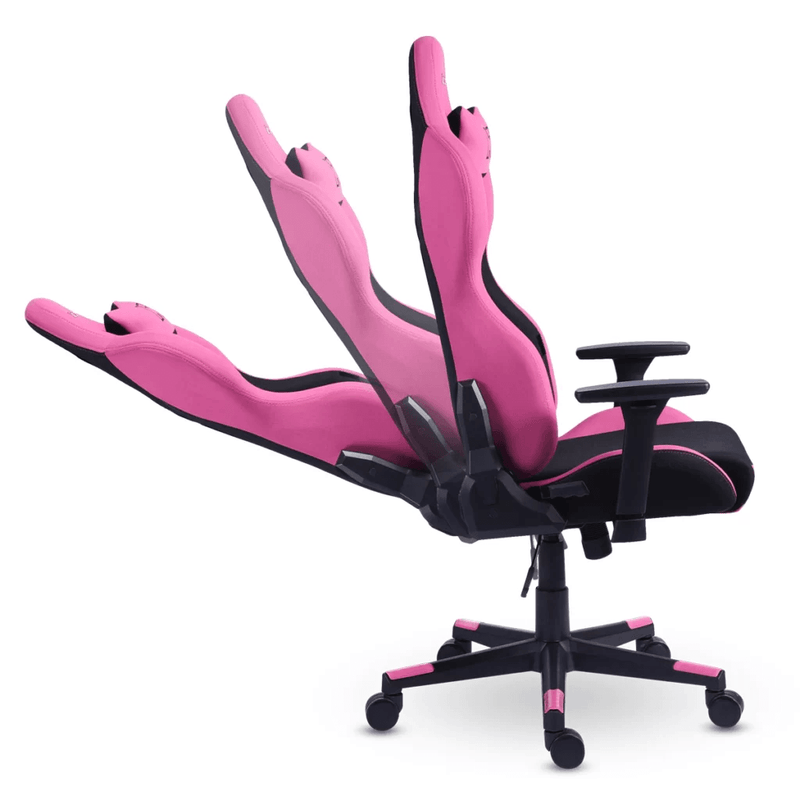 CADEIRA GAMER E ESCRITÓRIO XT RACER DEFENDER ROSA (ATENDE NORMA NR17)