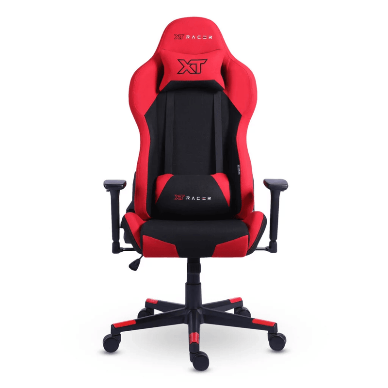 CADEIRA GAMER E ESCRITÓRIO XT RACER DEFENDER VERMELHA (ATENDE NORMA NR17)