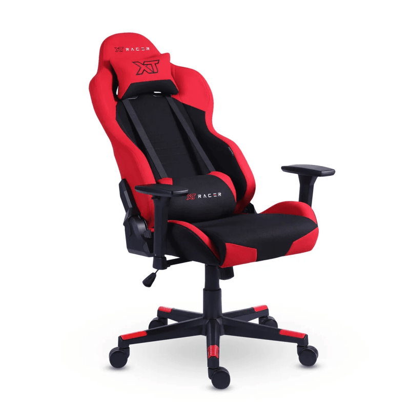 CADEIRA GAMER E ESCRITÓRIO XT RACER DEFENDER VERMELHA (ATENDE NORMA NR17)